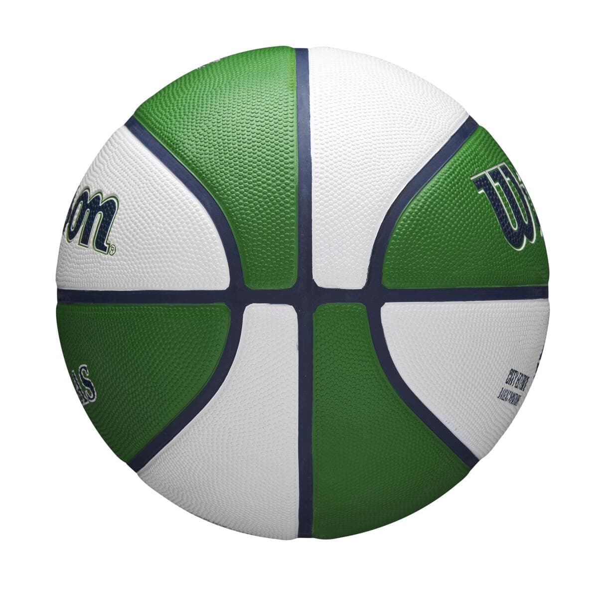 Wilson Sporting Goods Balls Dallas Mavericks Wilson NBA 21-22 City Edition Full Size Basketball Ball - Size 7