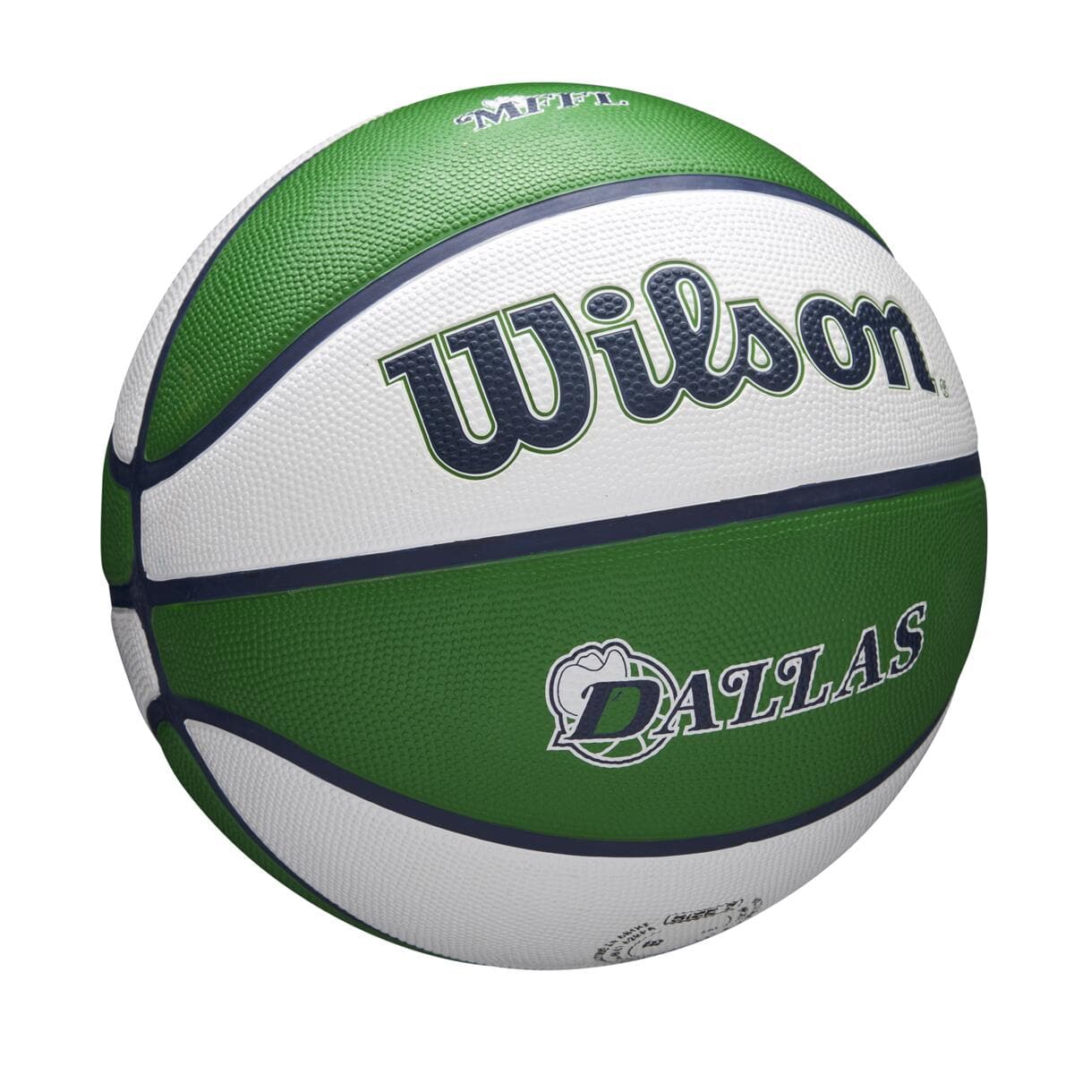 Wilson Sporting Goods Balls Dallas Mavericks Wilson NBA 21-22 City Edition Full Size Basketball Ball - Size 7