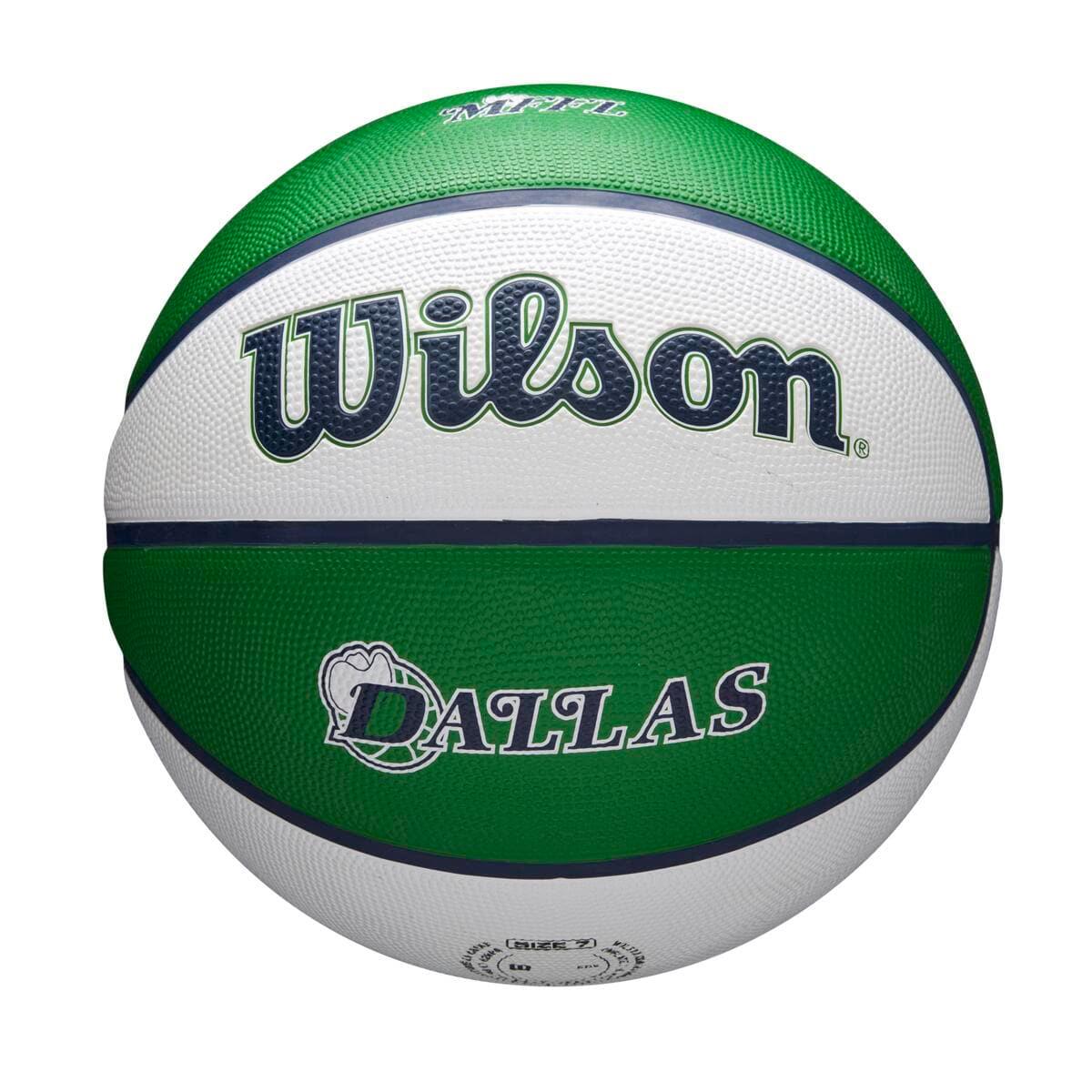 Wilson Sporting Goods Balls Dallas Mavericks Wilson NBA 21-22 City Edition Full Size Basketball Ball - Size 7