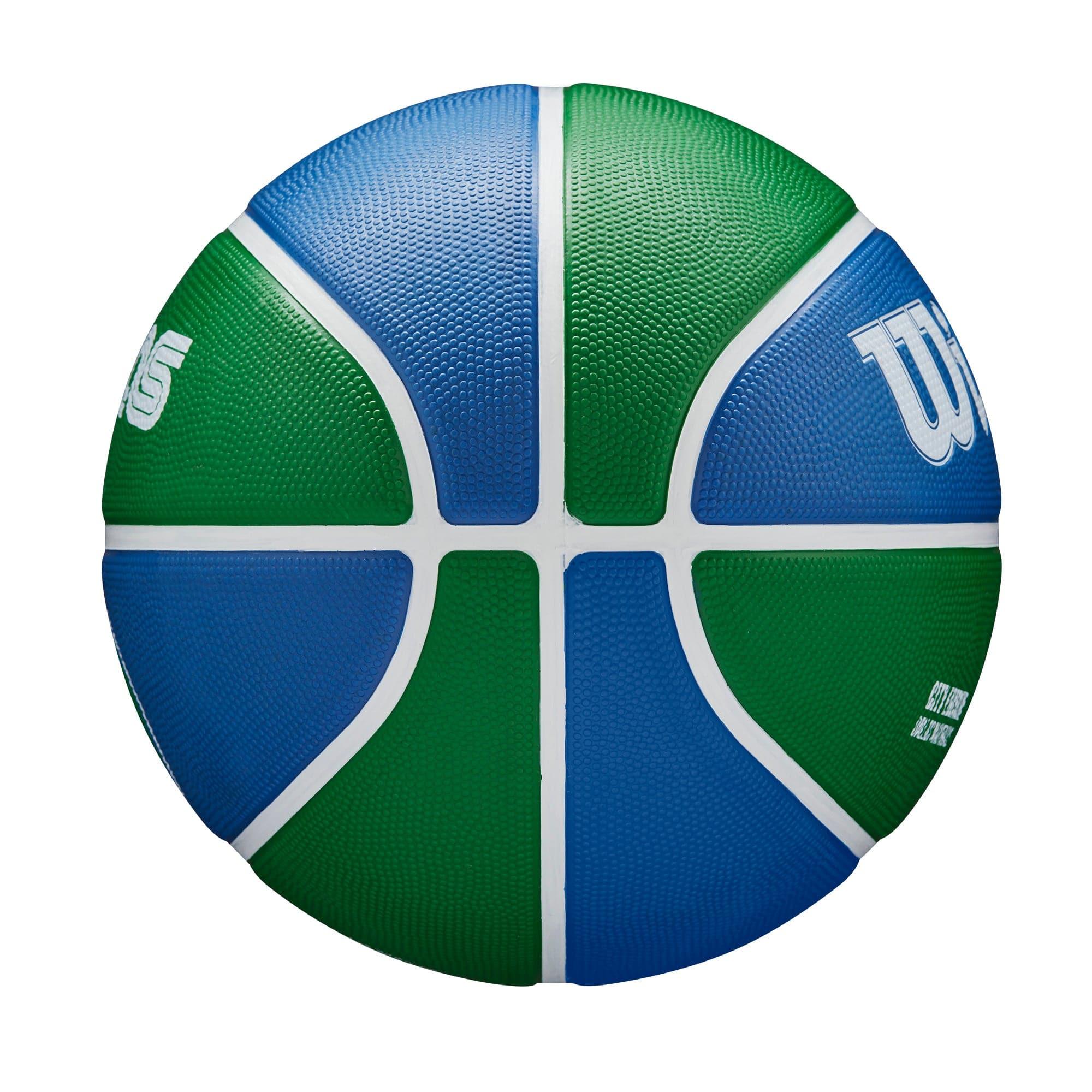 Wilson Sporting Goods Balls Dallas Mavericks Wilson NBA 22-23 City Edition All Surface Basketball Ball