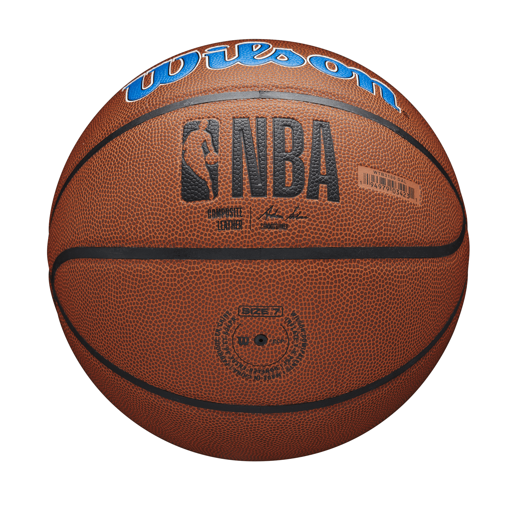 Wilson Sporting Goods Balls Dallas Mavericks Wilson NBA Team Full Size Basketball Ball