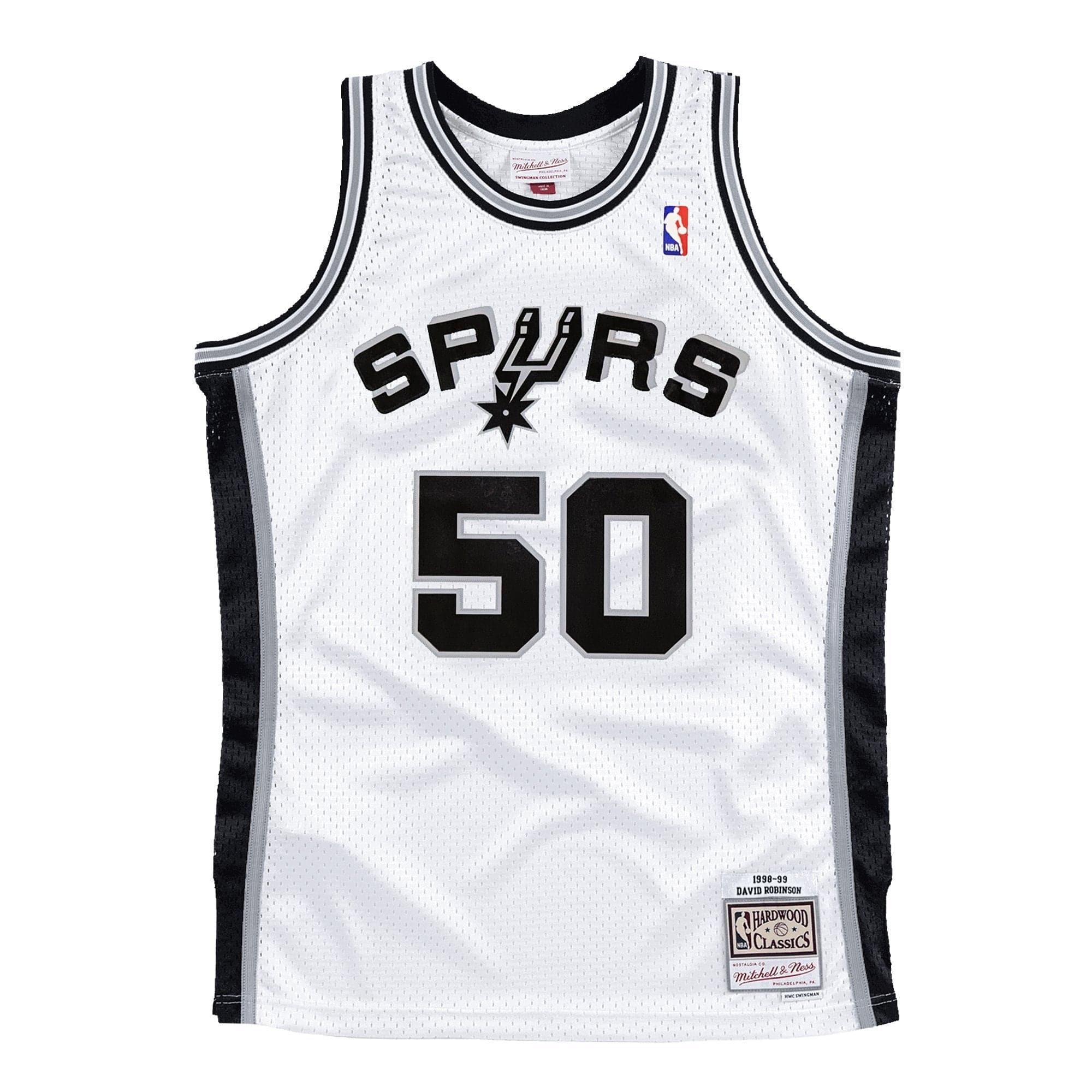 Mitchell And Ness Jerseys David Robinson San Antonio Spurs Mitchell & Ness NBA 98-99 Swingman Jersey - White