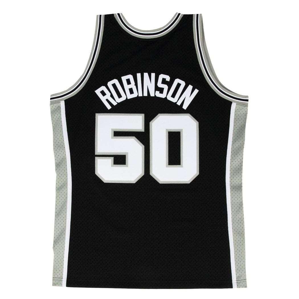 Mitchell And Ness Jerseys David Robinson San Antonio Spurs Mitchell & Ness NBA Swingman Jersey - Black