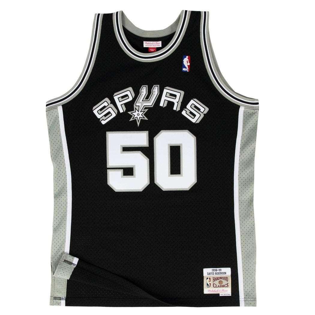 Mitchell And Ness Jerseys David Robinson San Antonio Spurs Mitchell & Ness NBA Swingman Jersey - Black