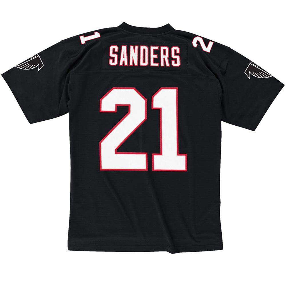 Mitchell And Ness Jerseys Deion Sanders Atlanta Falcons Mitchell & Ness NFL Legacy Jersey - Black