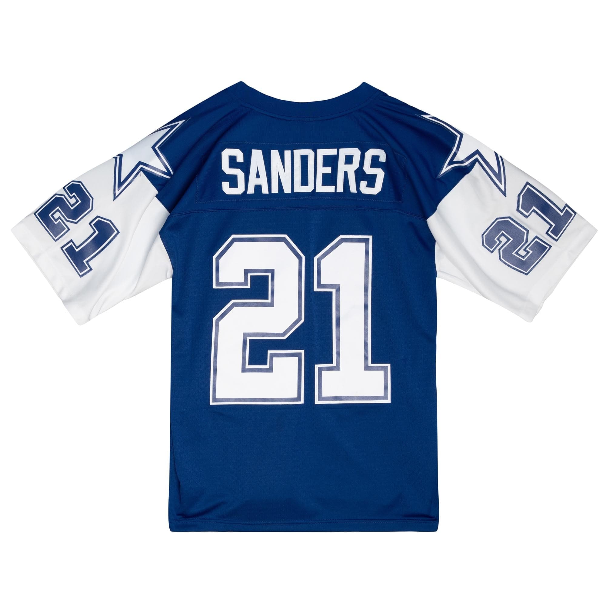 Mitchell And Ness Jerseys Deion Sanders Dallas Cowboys 95-96 Mitchell & Ness NFL Throwback Legacy Jersey - Royal