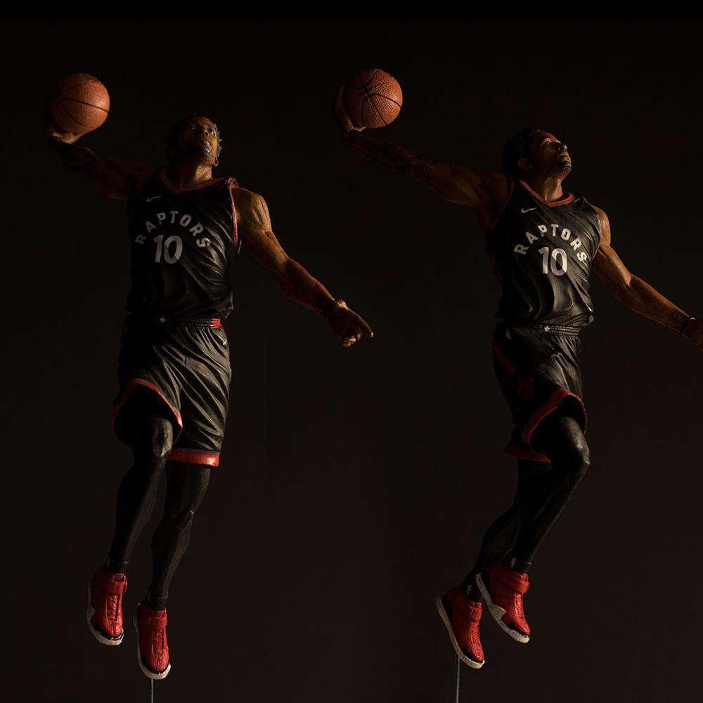 McFarlane Toys Figures DeMar DeRozan Toronto Raptors McFarlane NBA Series 32 7" Figure - Black