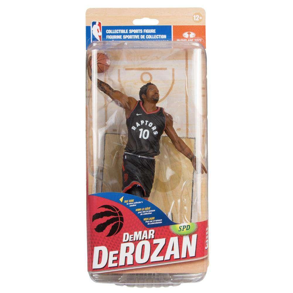 McFarlane Toys Figures DeMar DeRozan Toronto Raptors McFarlane NBA Series 32 7" Figure - Black