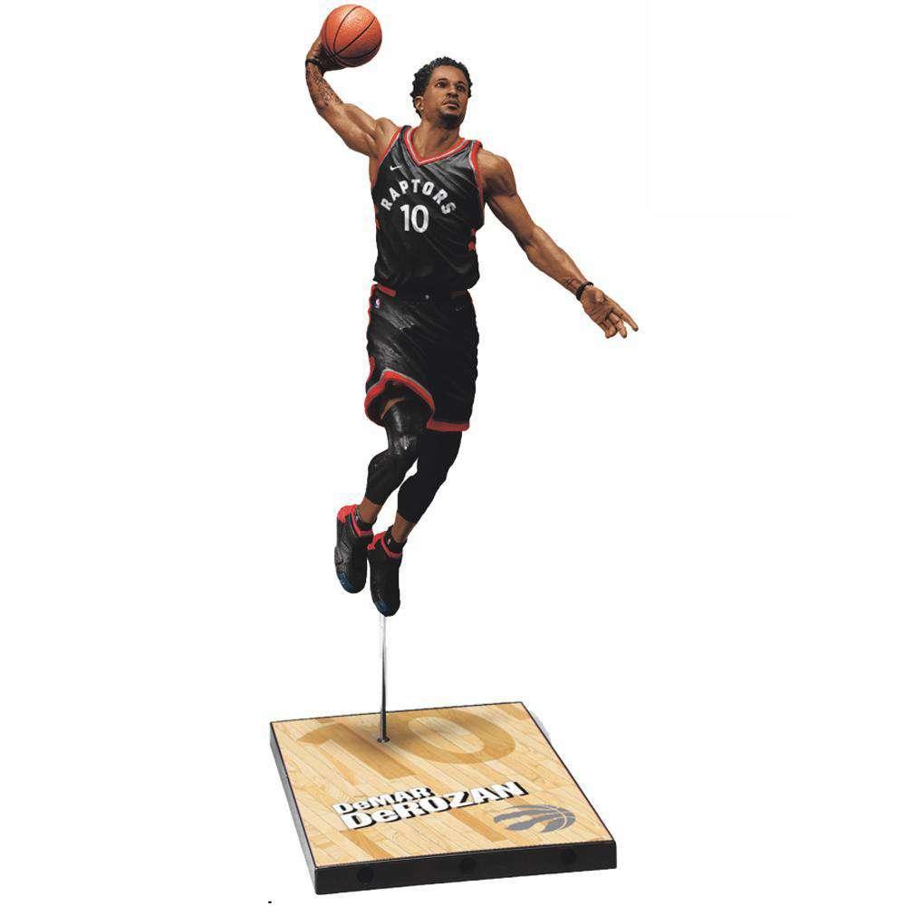 McFarlane Toys Figures DeMar DeRozan Toronto Raptors McFarlane NBA Series 32 7" Figure - Black