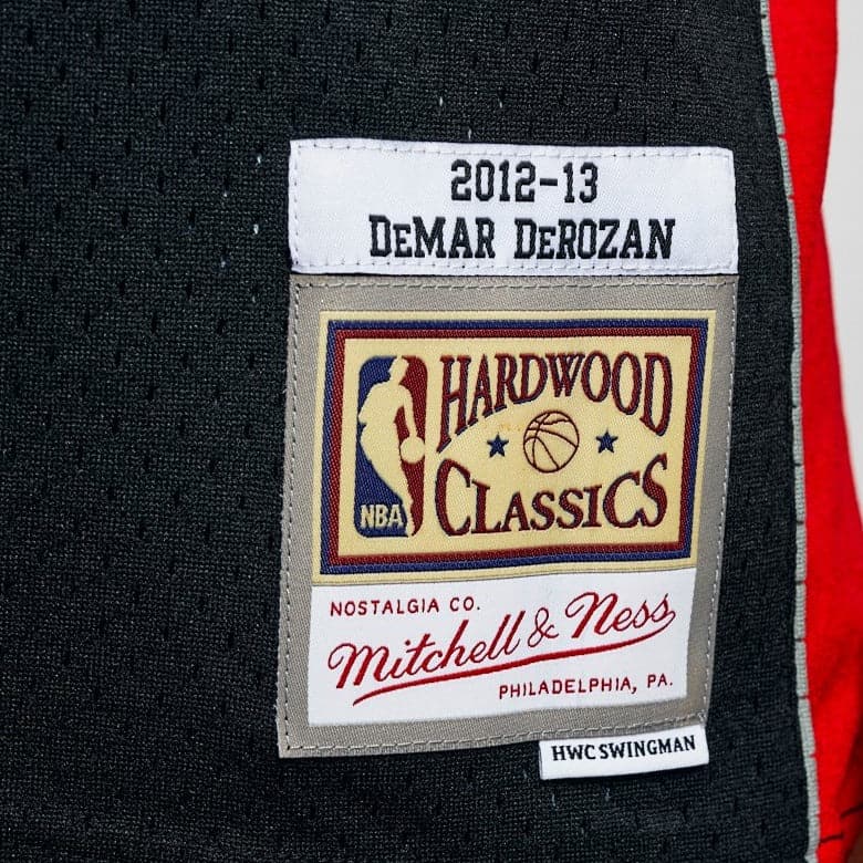 Mitchell And Ness Jerseys Demar Derozan Toronto Raptors Mitchell & Ness NBA 12-13 Road Swingman Jersey - Black