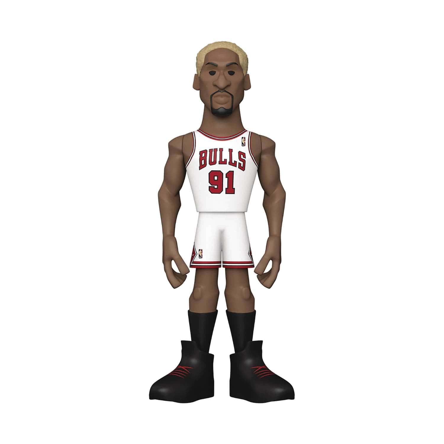 Funko Figures Dennis Rodman Chicago Bulls Funko NBA 5" Vinyl Gold Figure - White