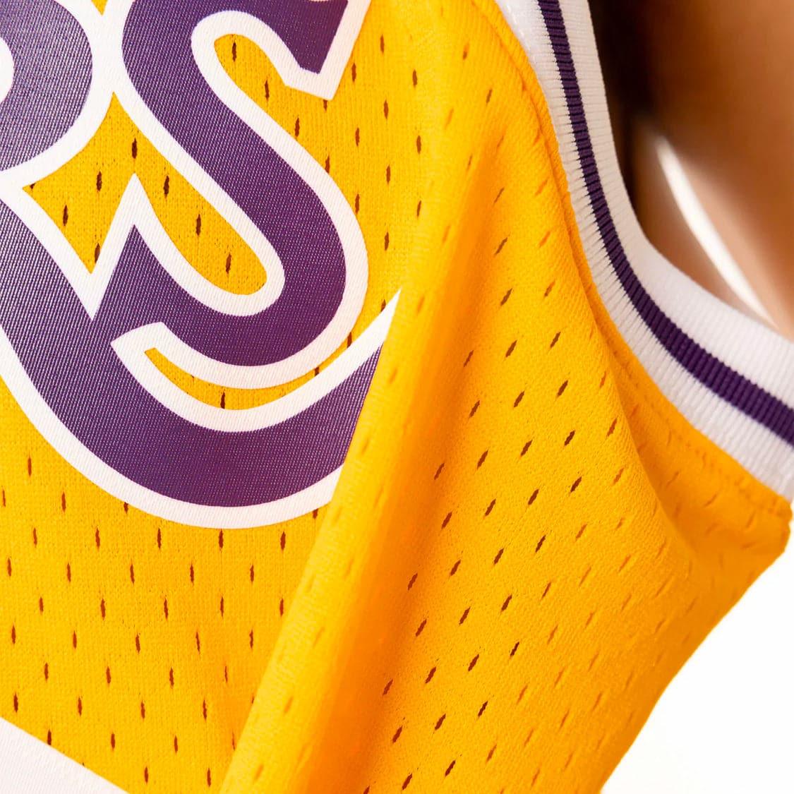Mitchell And Ness Jerseys Dennis Rodman Los Angeles Lakers Mitchell & Ness NBA Swingman Jersey - Gold
