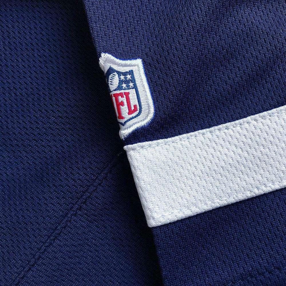 Majestic Athletic T-Shirts Denver Broncos Majestic NFL Poly Mesh Jersey Shirt - Navy