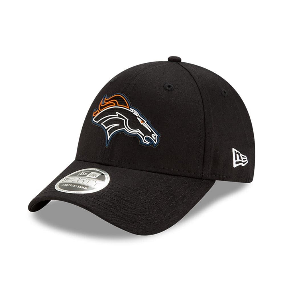 New Era Caps Denver Broncos New Era NFL 2020 Draft 9FORTY Stretch Snapback Curve Hat - Black
