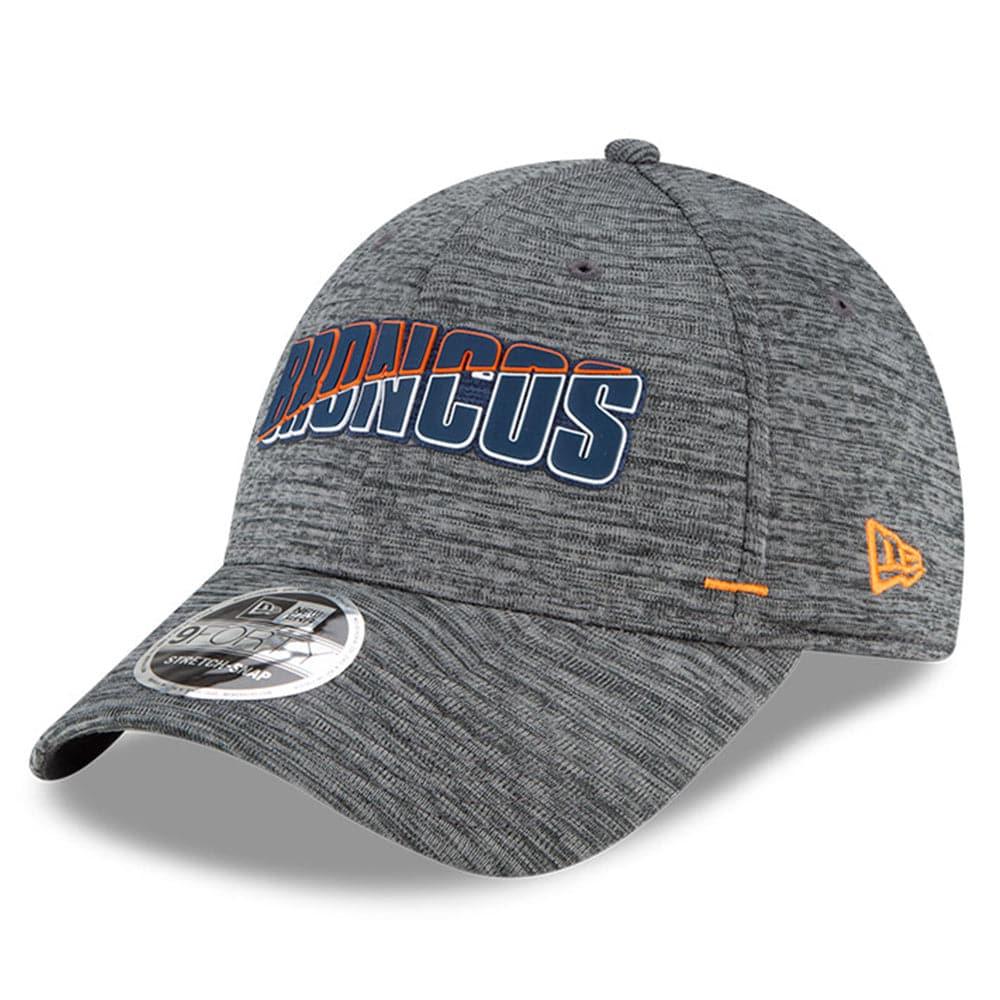 New Era Caps Denver Broncos New Era NFL 2020 Summer Sideline 9FORTY Snapback Curve Hat - Heather