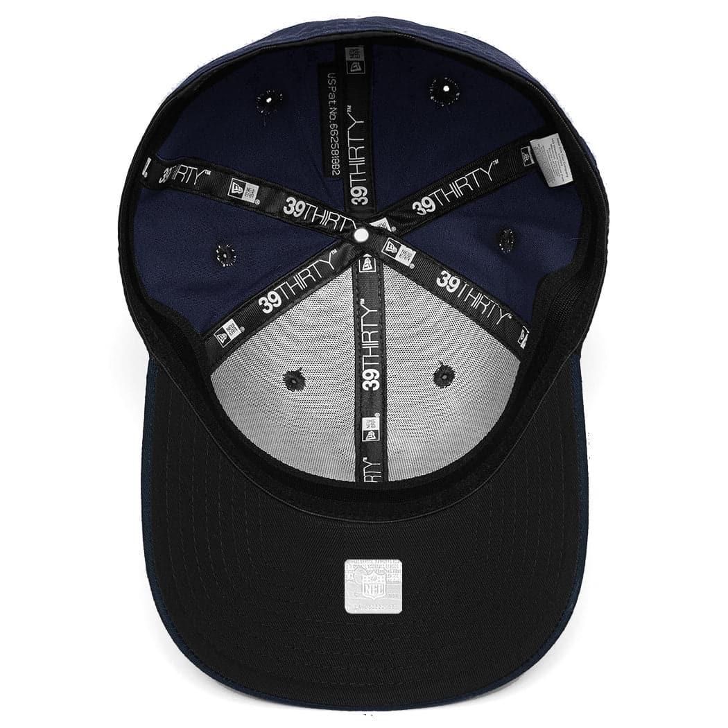 New Era Caps Denver Broncos New Era NFL Team 39THIRTY Flex Fit Curve Hat - Navy