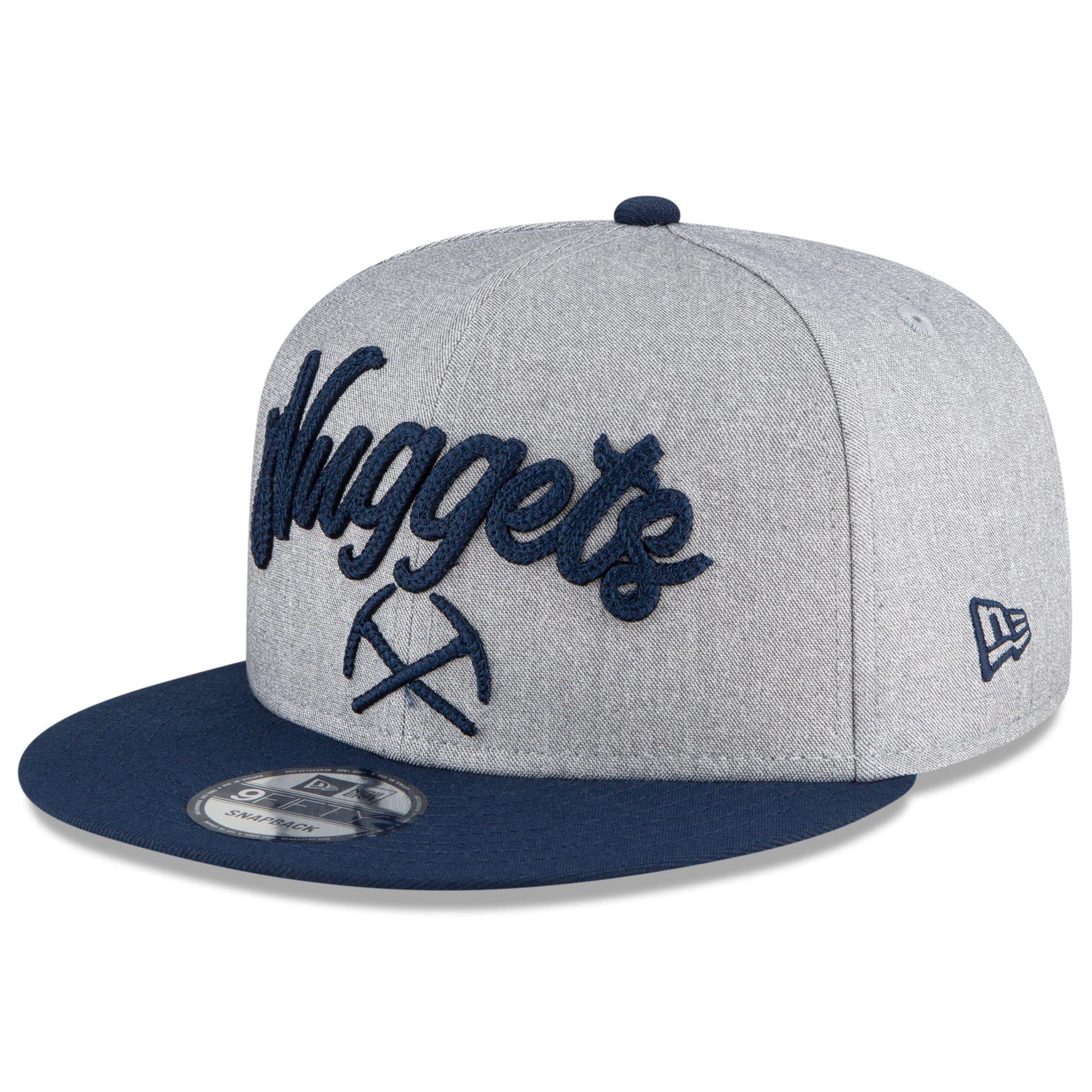 New Era Caps Denver Nuggets New Era 2020 NBA Draft 9FIFTY Snapback Hat - Heather Grey
