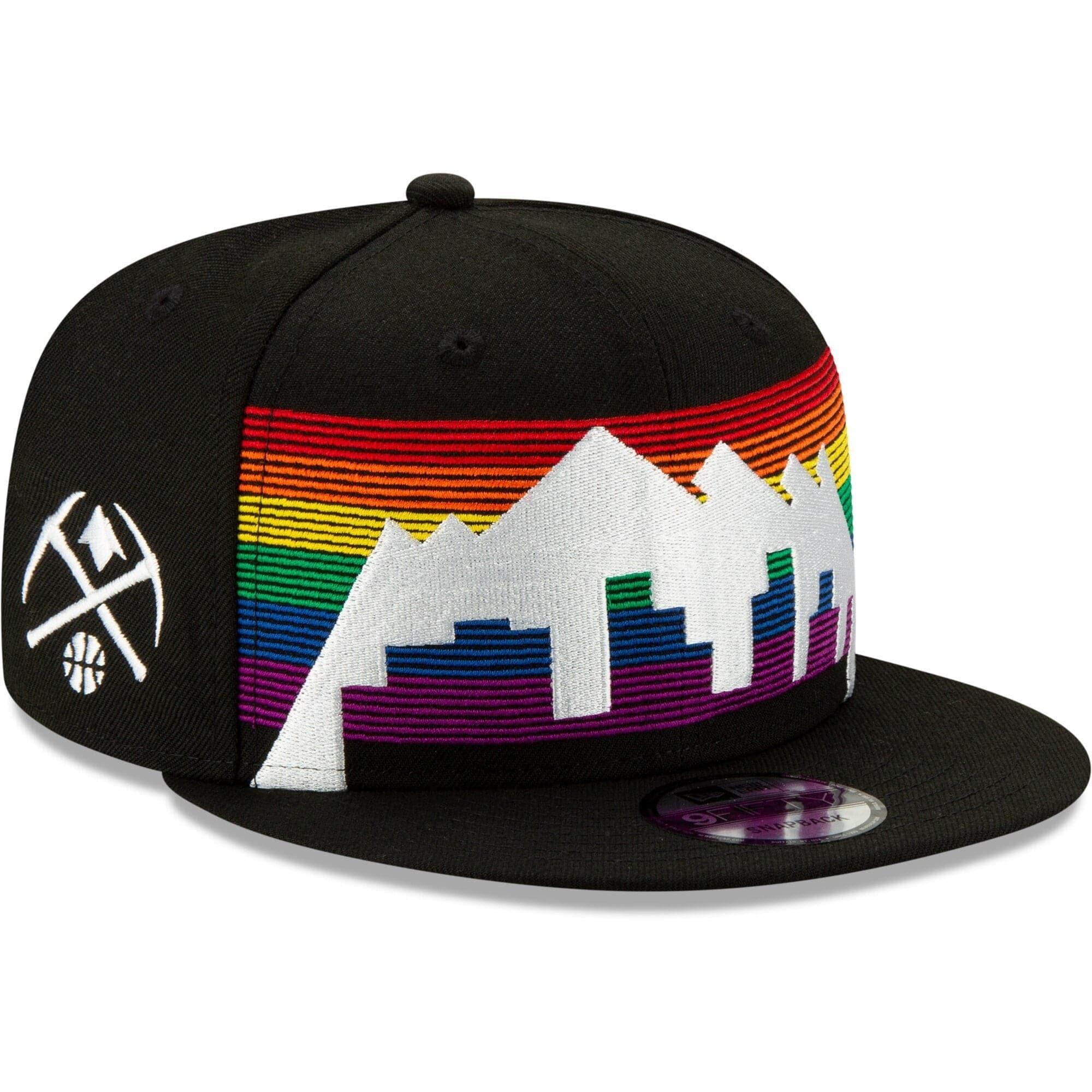 New Era Caps Denver Nuggets New Era NBA 2019 City Series 9FIFTY Snapback Hat - Black