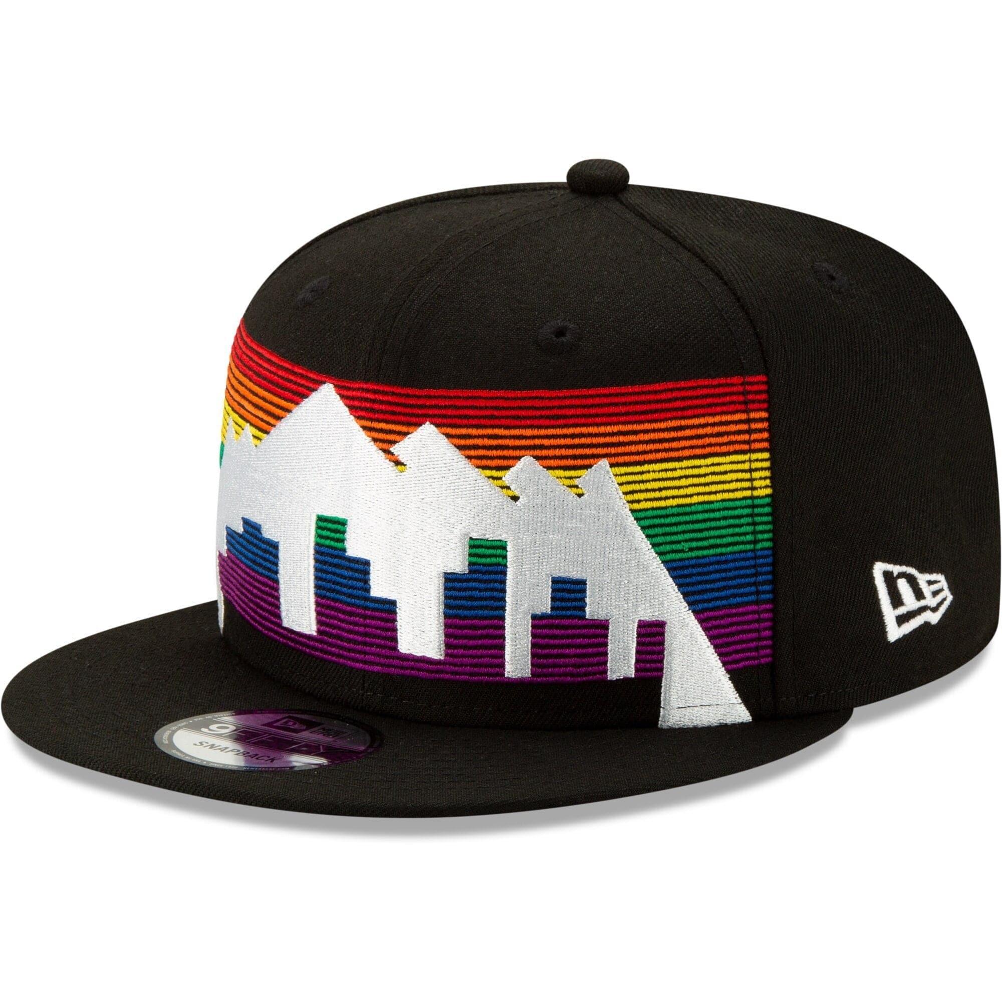 New Era Caps Denver Nuggets New Era NBA 2019 City Series 9FIFTY Snapback Hat - Black