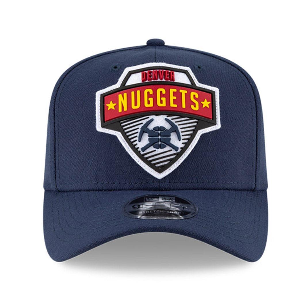 New Era Caps Denver Nuggets New Era NBA 2020 Tip-Off 9FIFTY Stretch-Snap Curve Hat - Navy