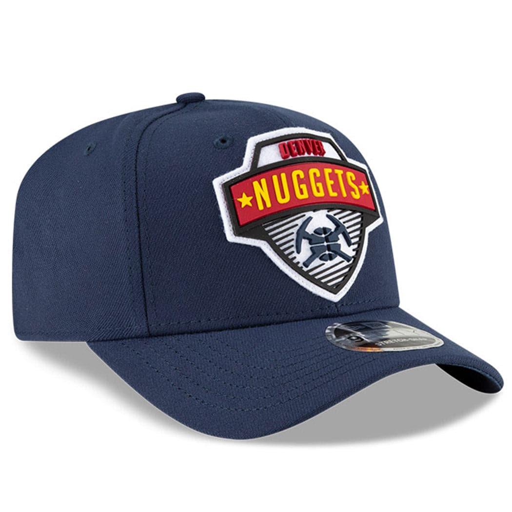 New Era Caps Denver Nuggets New Era NBA 2020 Tip-Off 9FIFTY Stretch-Snap Curve Hat - Navy