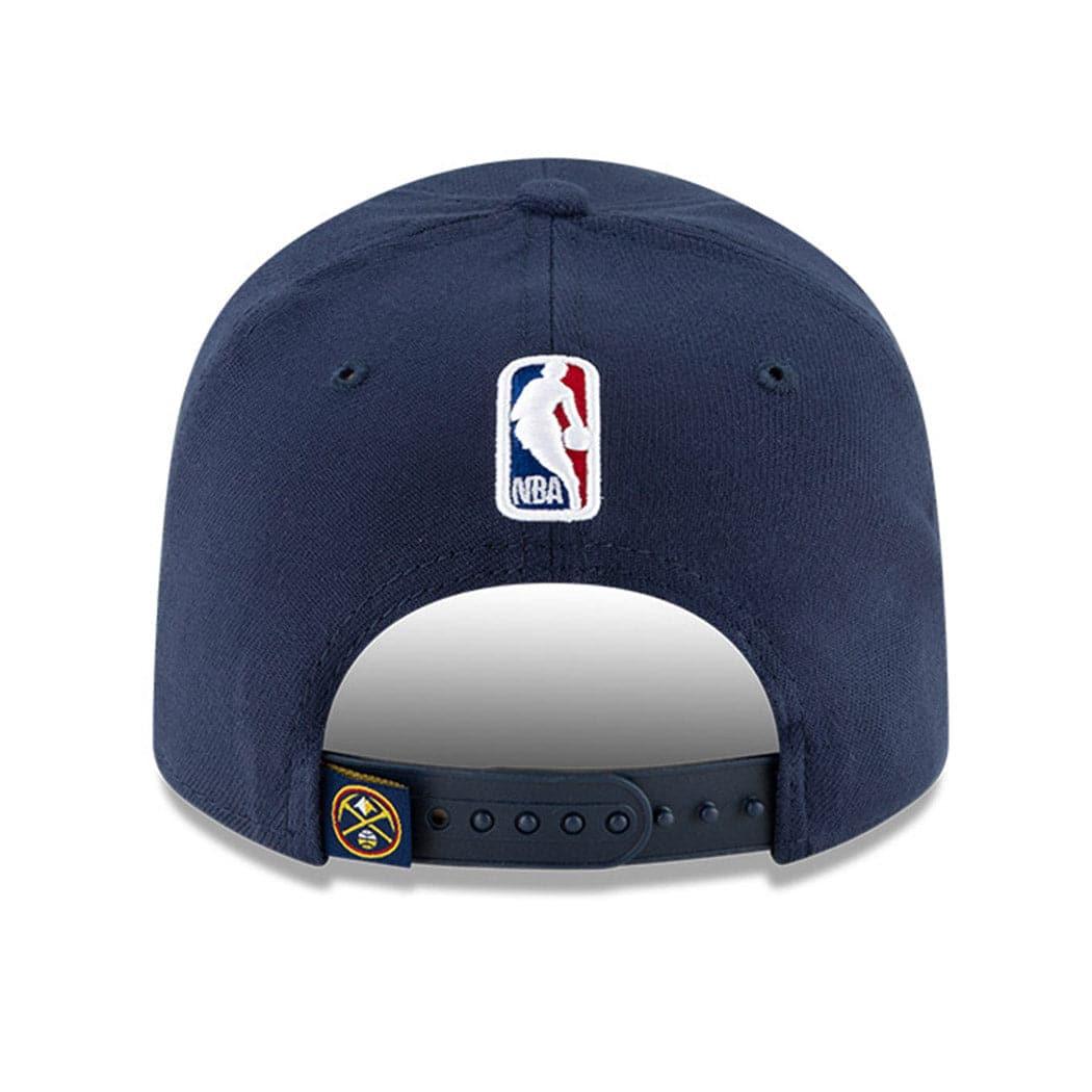New Era Caps Denver Nuggets New Era NBA 2020 Tip-Off 9FIFTY Stretch-Snap Curve Hat - Navy