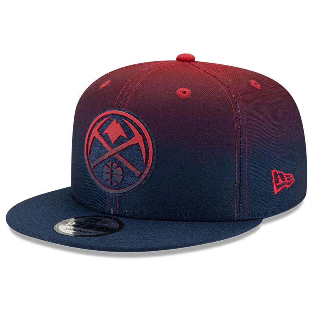 New Era Caps Denver Nuggets New Era NBA 2021 Back Half 9FIFTY Snapback Hat - Maroon
