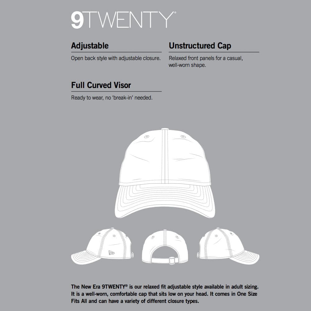 New Era Caps Denver Nuggets New Era NBA 2021 Back Half 9TWENTY Curved Hat - Navy