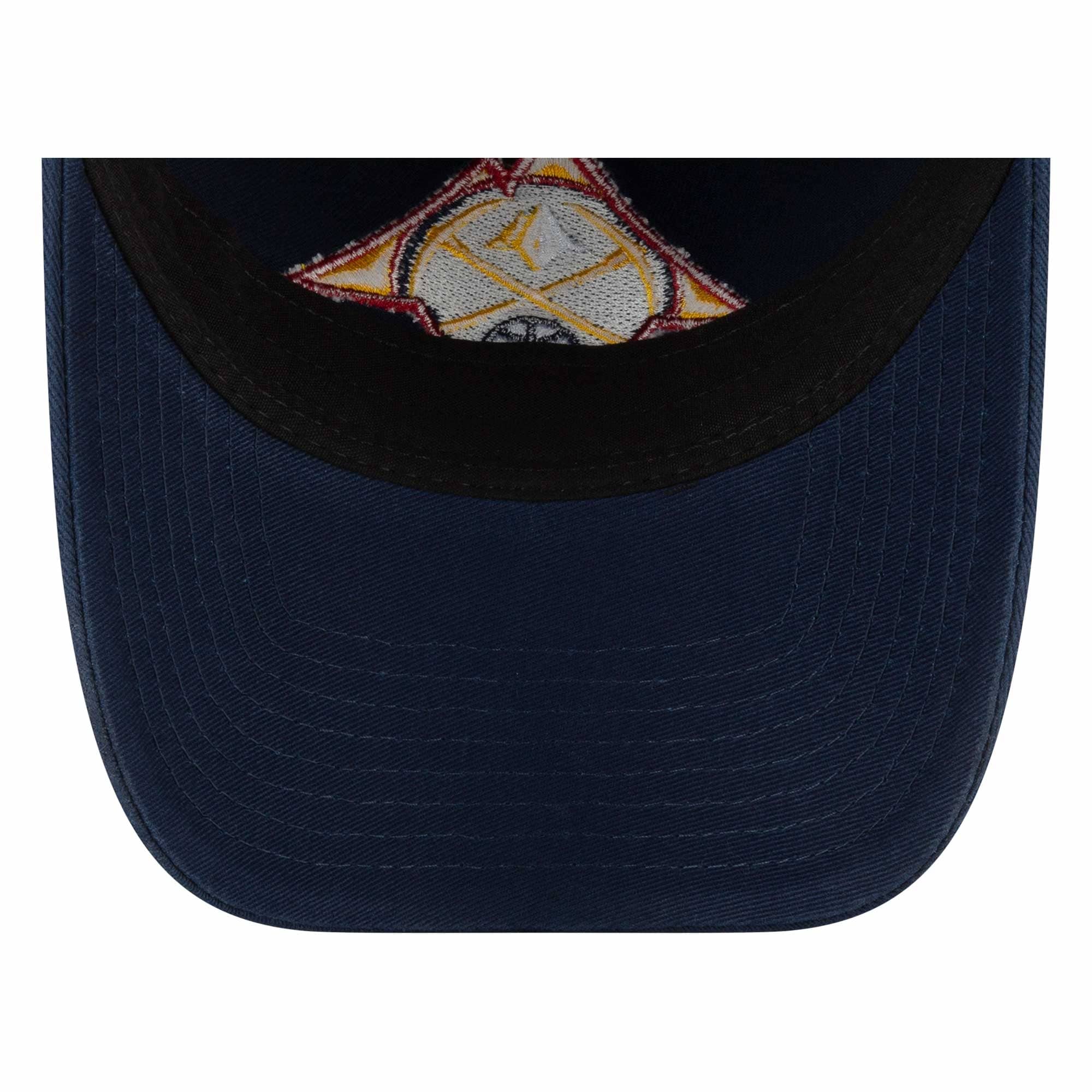 New Era Caps Denver Nuggets New Era NBA 2021 Draft 9TWENTY Strapback Hat - Navy