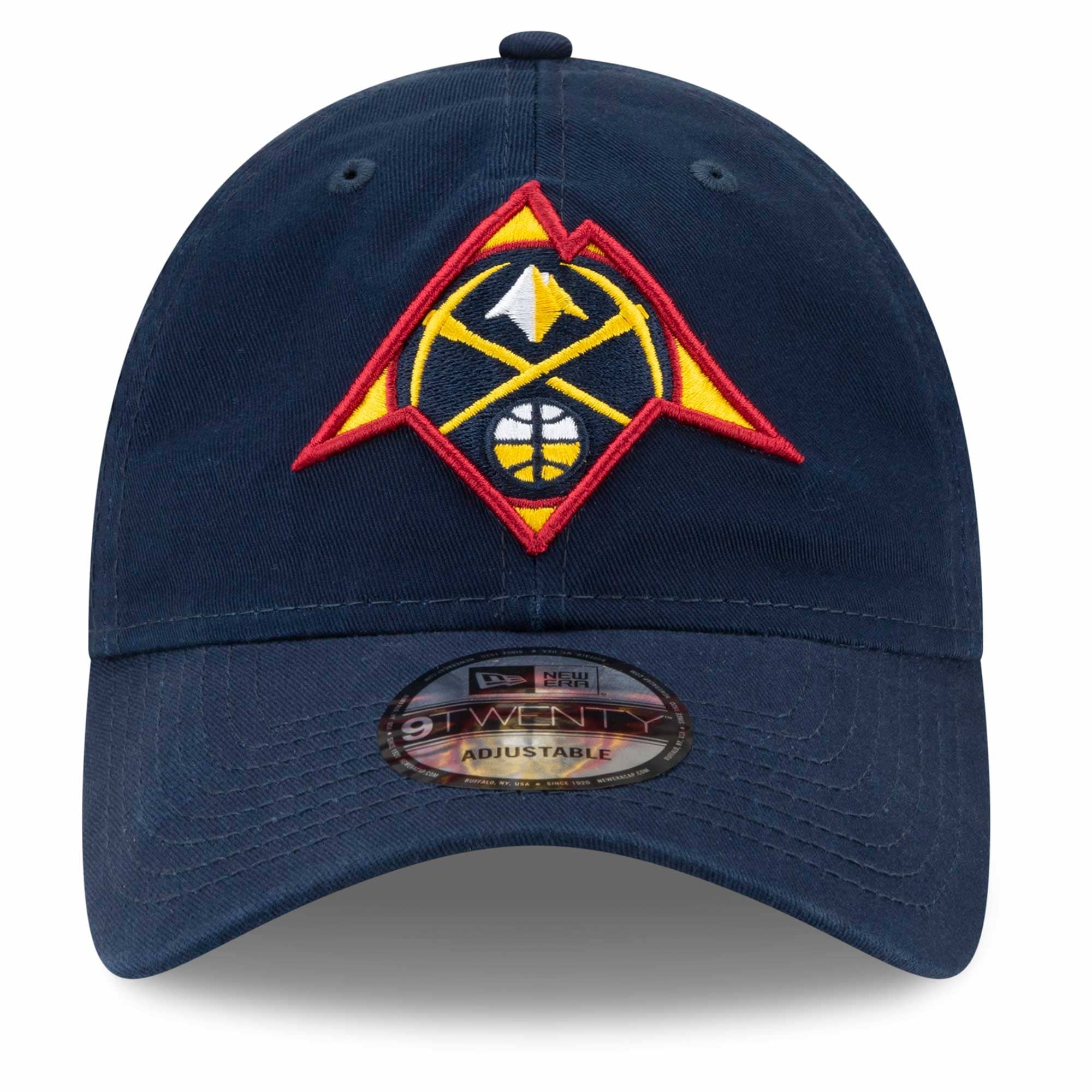 New Era Caps Denver Nuggets New Era NBA 2021 Draft 9TWENTY Strapback Hat - Navy