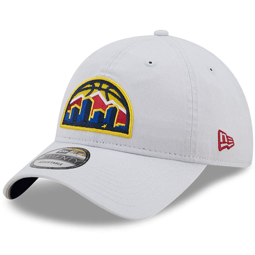 New Era Caps Denver Nuggets New Era NBA 22-23 City Edition Alt 9TWENTY Strapback Hat - White