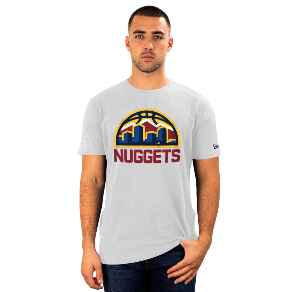 New Era T-Shirts Denver Nuggets New Era NBA 22-23 City Edition T-Shirt - White