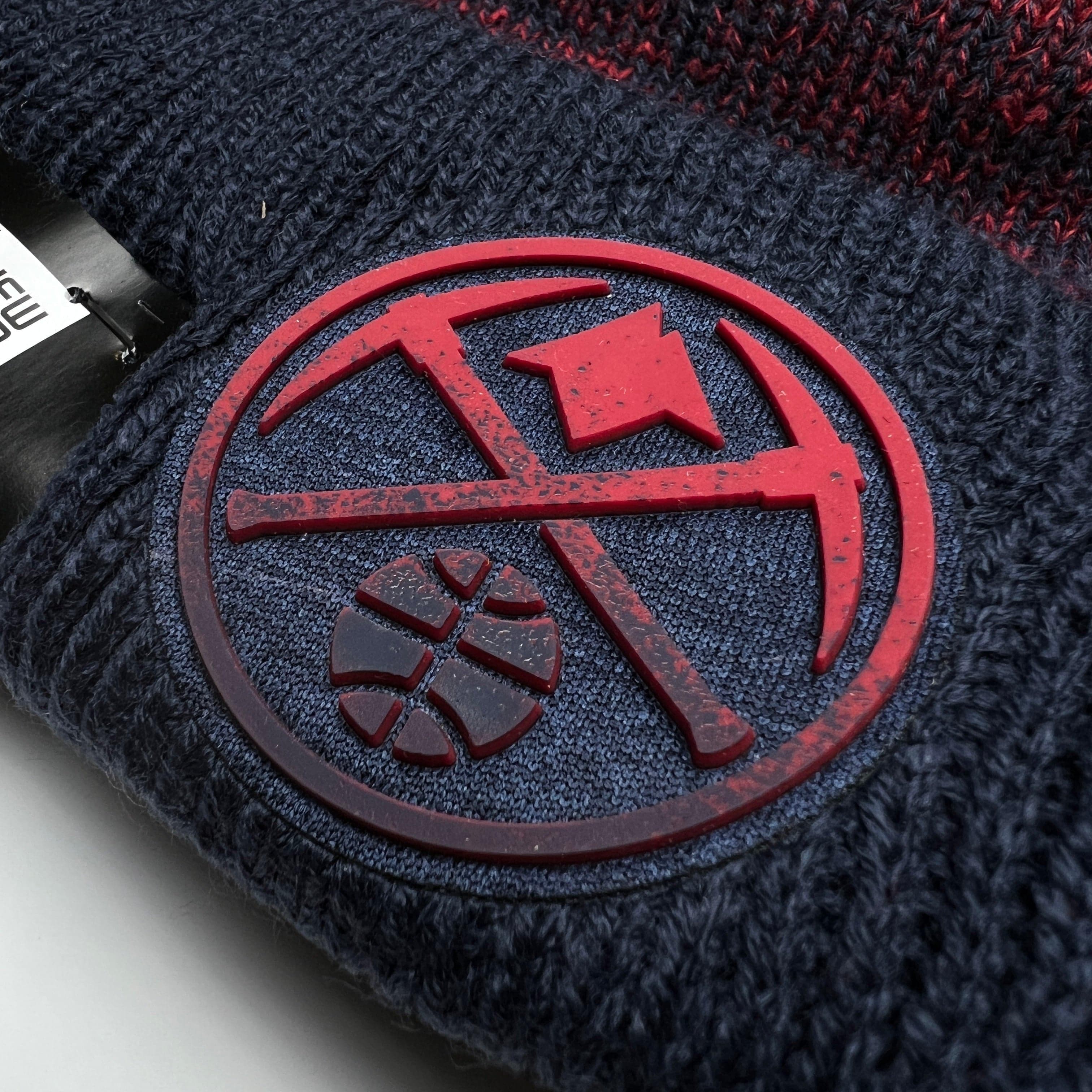 New Era Beanies Denver Nuggets New Era NBA Back Half Knit Beanie - Navy