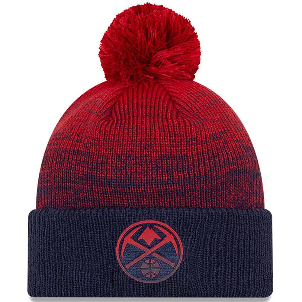 New Era Beanies Denver Nuggets New Era NBA Back Half Knit Beanie - Navy