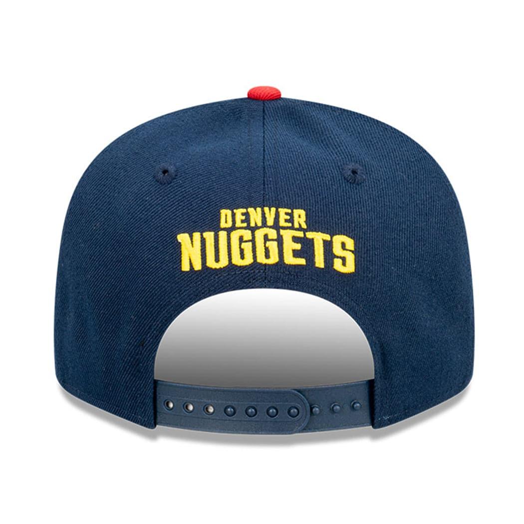 New Era Caps Denver Nuggets New Era NBA Retro Script 9FIFTY Snapback Hat - Navy