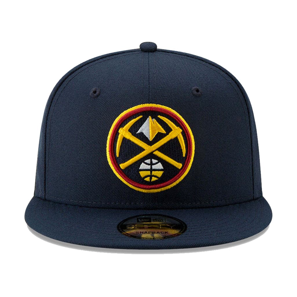 New Era Caps Denver Nuggets New Era NBA Team 9FIFTY Snapback Hat - Navy