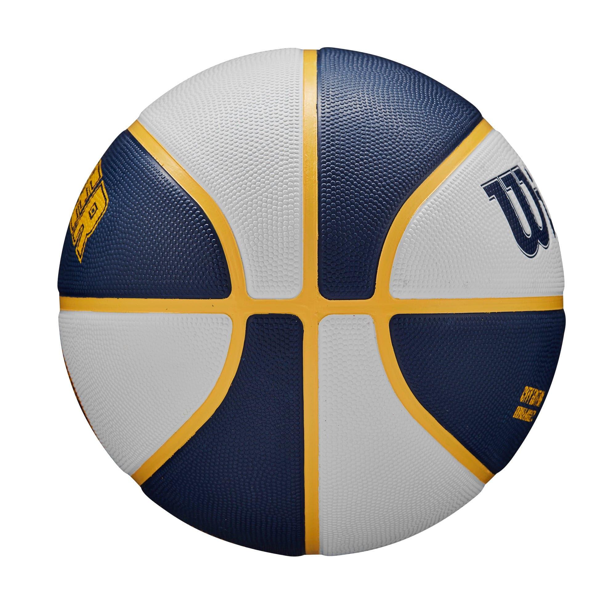 Wilson Sporting Goods Balls Denver Nuggets Wilson NBA 22-23 City Edition All Surface Basketball Ball