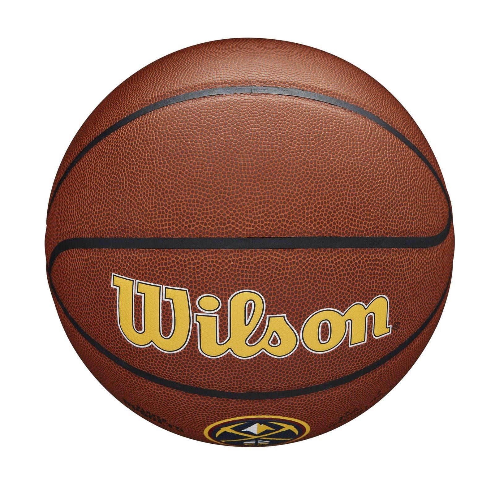 Wilson Sporting Goods Balls Denver Nuggets Wilson NBA Team Full Size Basketball Ball