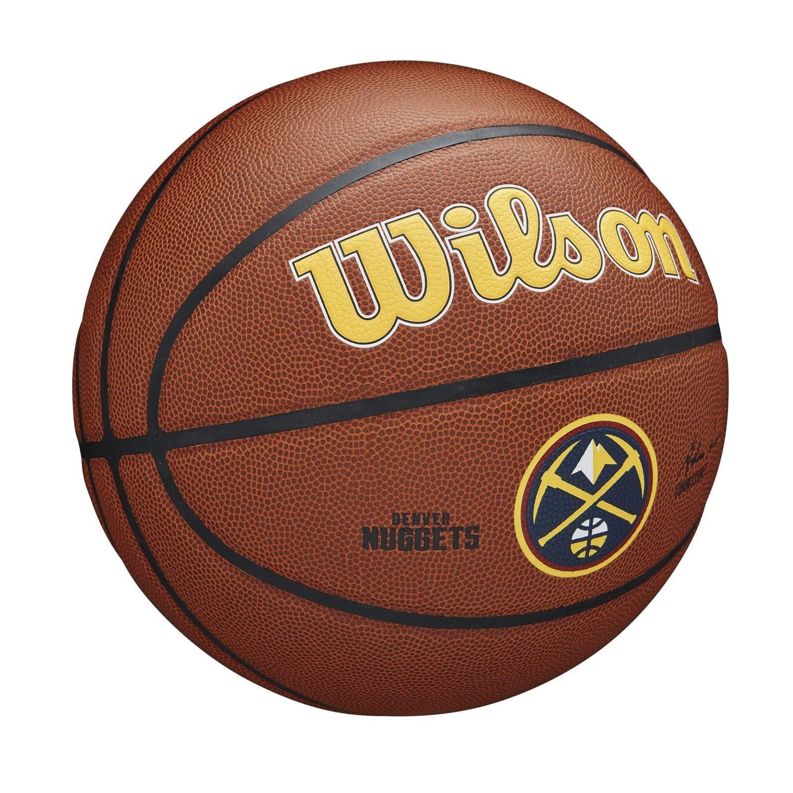 Wilson Sporting Goods Balls Denver Nuggets Wilson NBA Team Full Size Basketball Ball