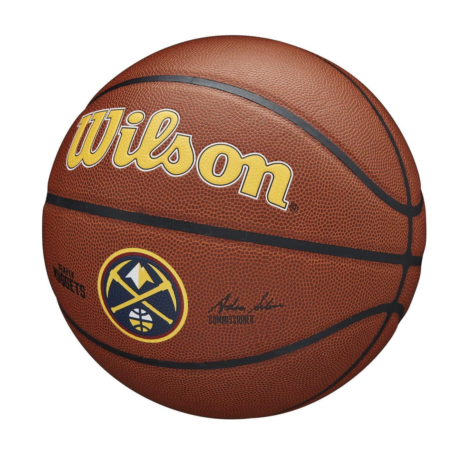 Wilson Sporting Goods Balls Denver Nuggets Wilson NBA Team Full Size Basketball Ball