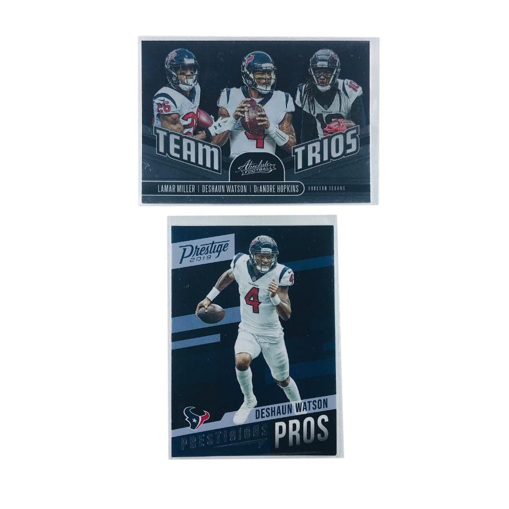 Panini Cards Deshaun Watson Houston Texans 2019 Panini NFL 2 Card Insert Set