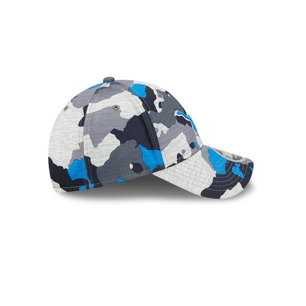 New Era Caps Detroit Lions New Era NFL 22 Training Camp 9FORTY Stretch Snap Hat - Camo