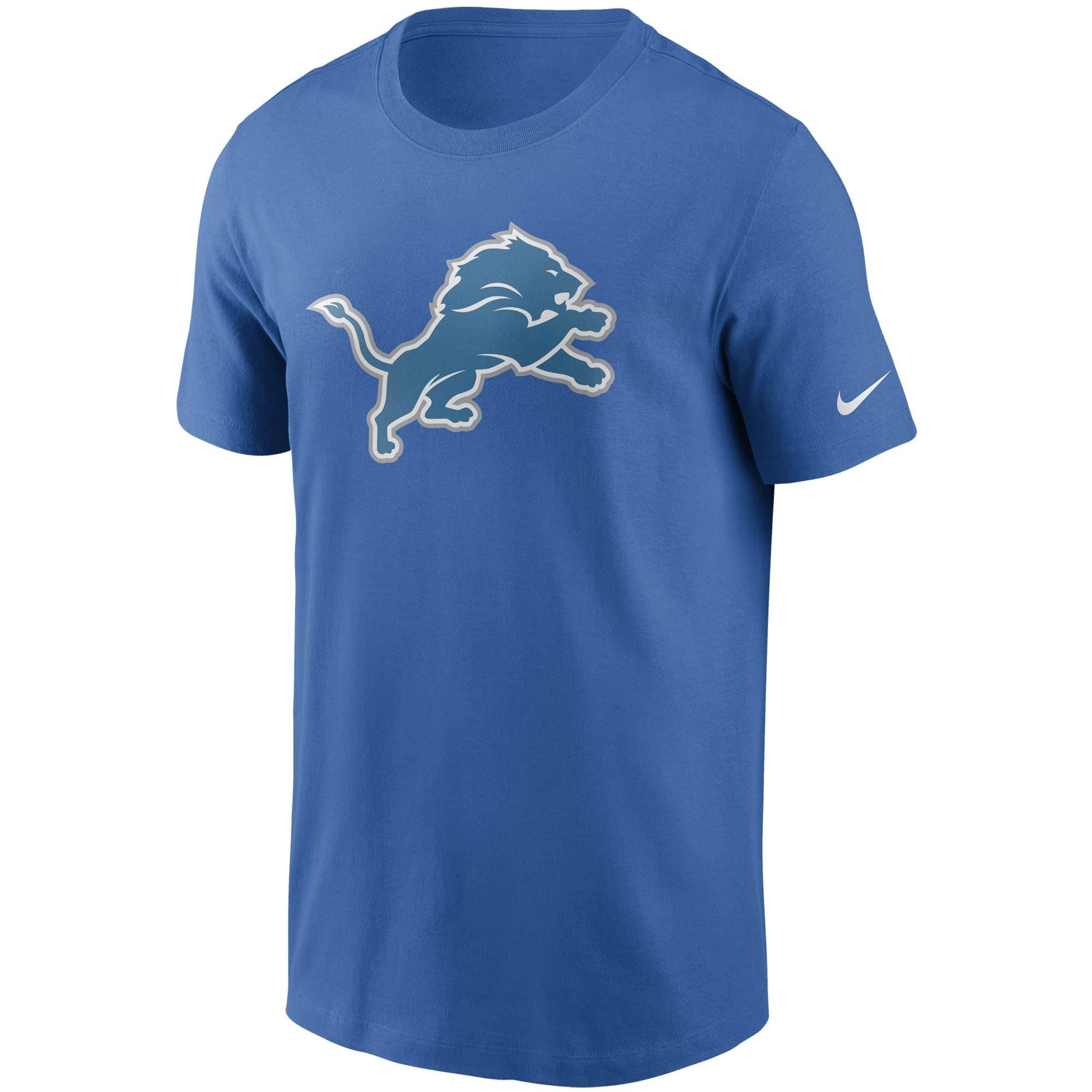 Nike T-Shirts Detroit Lions Nike NFL Logo Essential T-Shirt - Battle Blue
