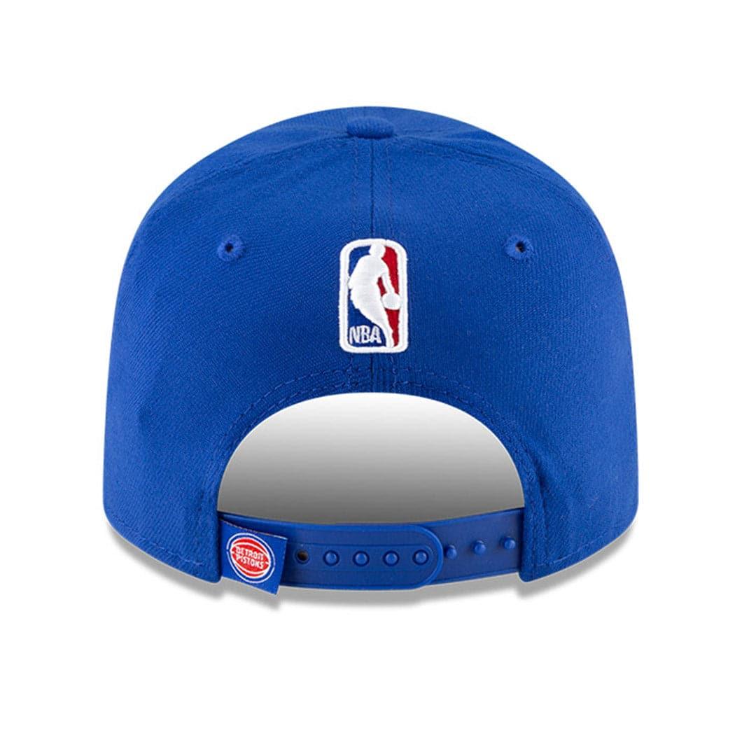 New Era Caps Detroit Pistons New Era NBA 2020 Tip-Off 9FIFTY Stretch-Snap Curve Hat - Blue