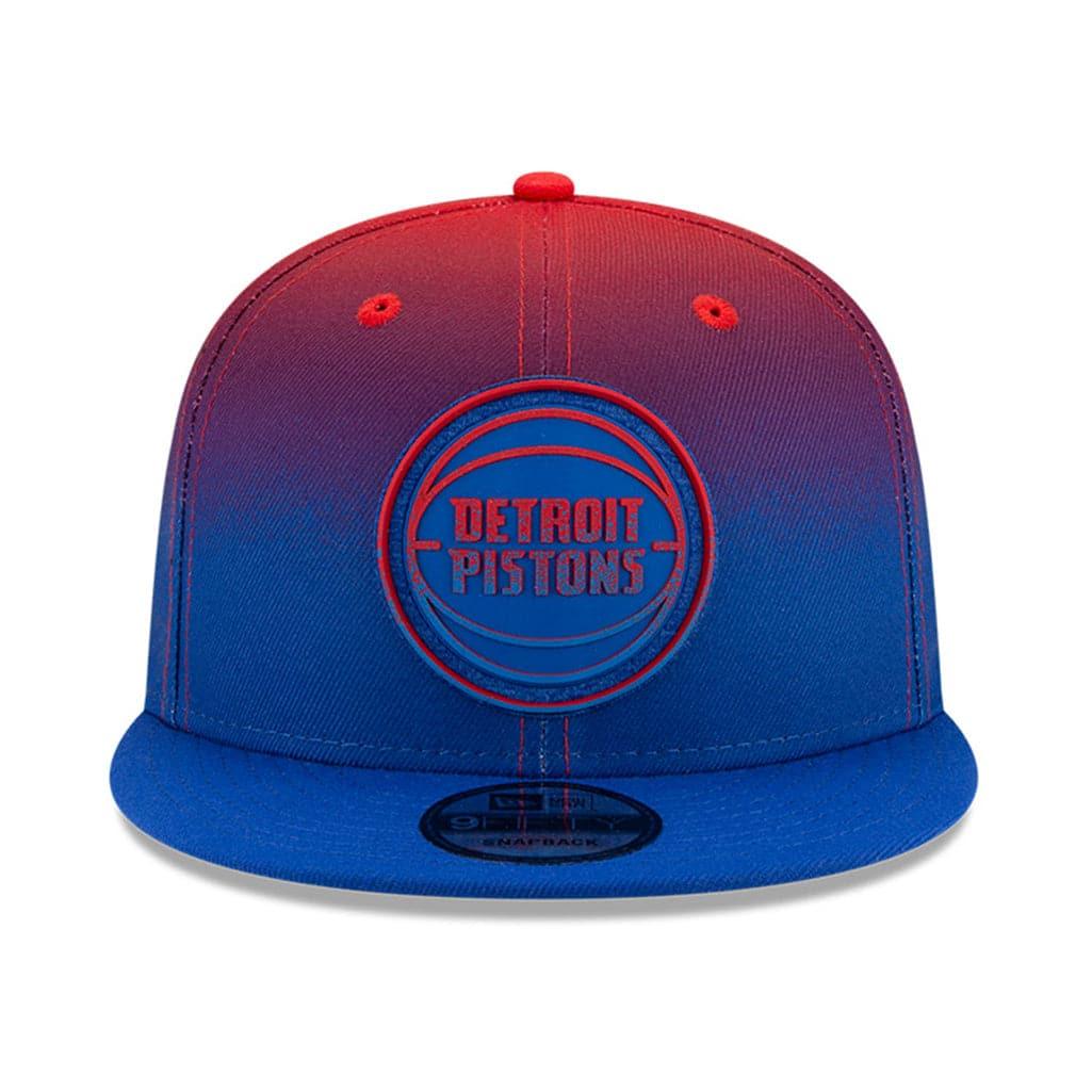 New Era Caps Detroit Pistons New Era NBA 2021 Back Half 9FIFTY Snapback Hat - Red
