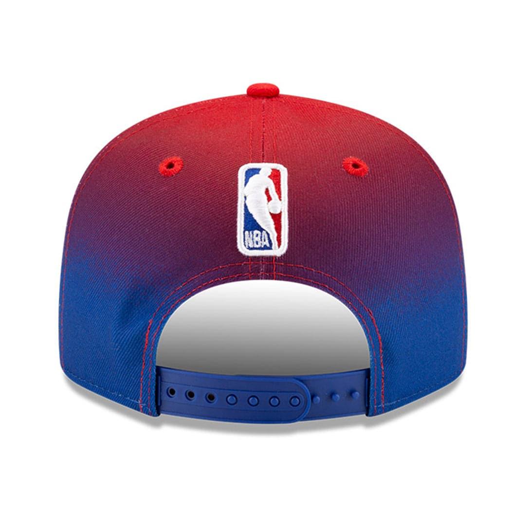 New Era Caps Detroit Pistons New Era NBA 2021 Back Half 9FIFTY Snapback Hat - Red