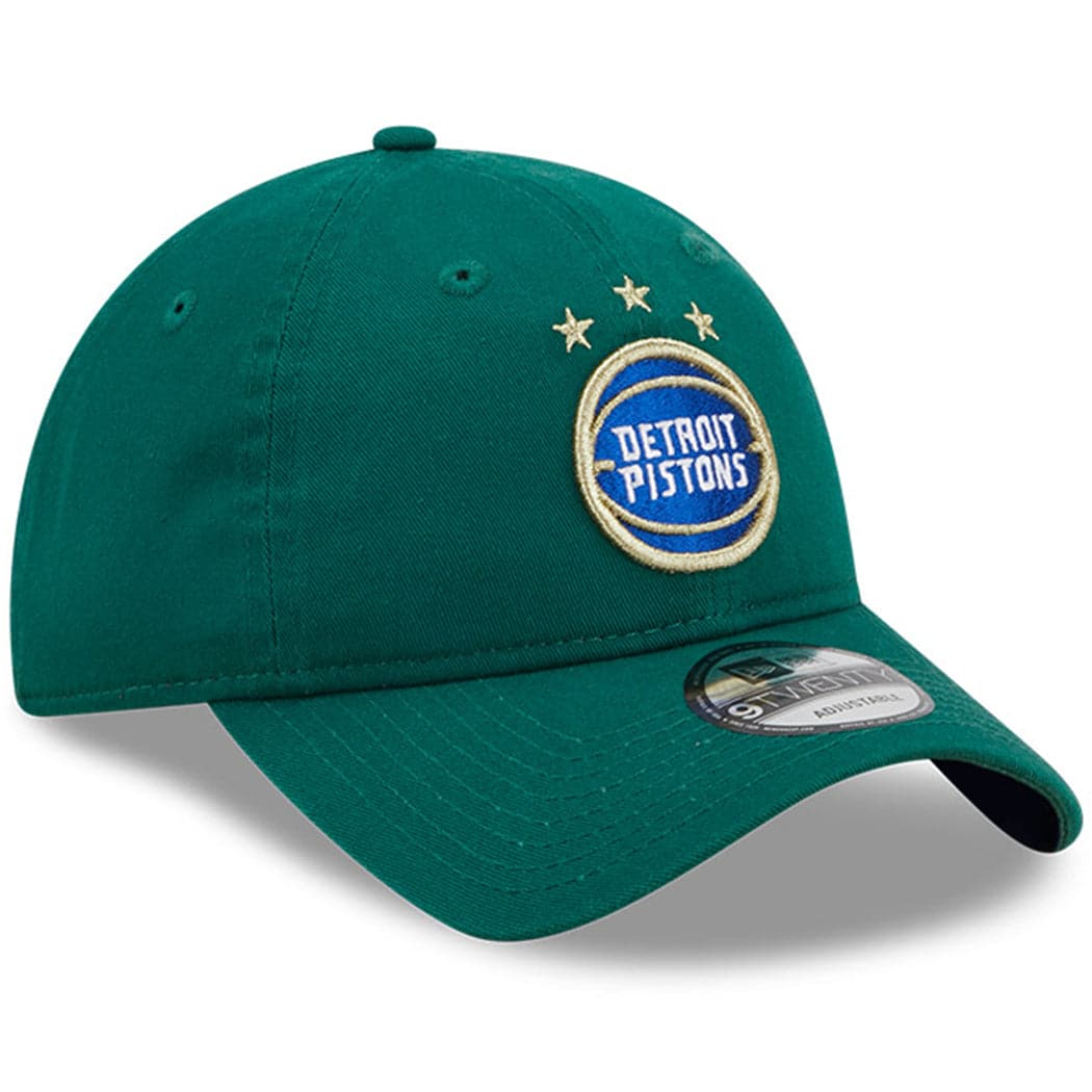New Era Caps Detroit Pistons New Era NBA 22-23 City Edition Alt 9TWENTY Strapback Hat - Green