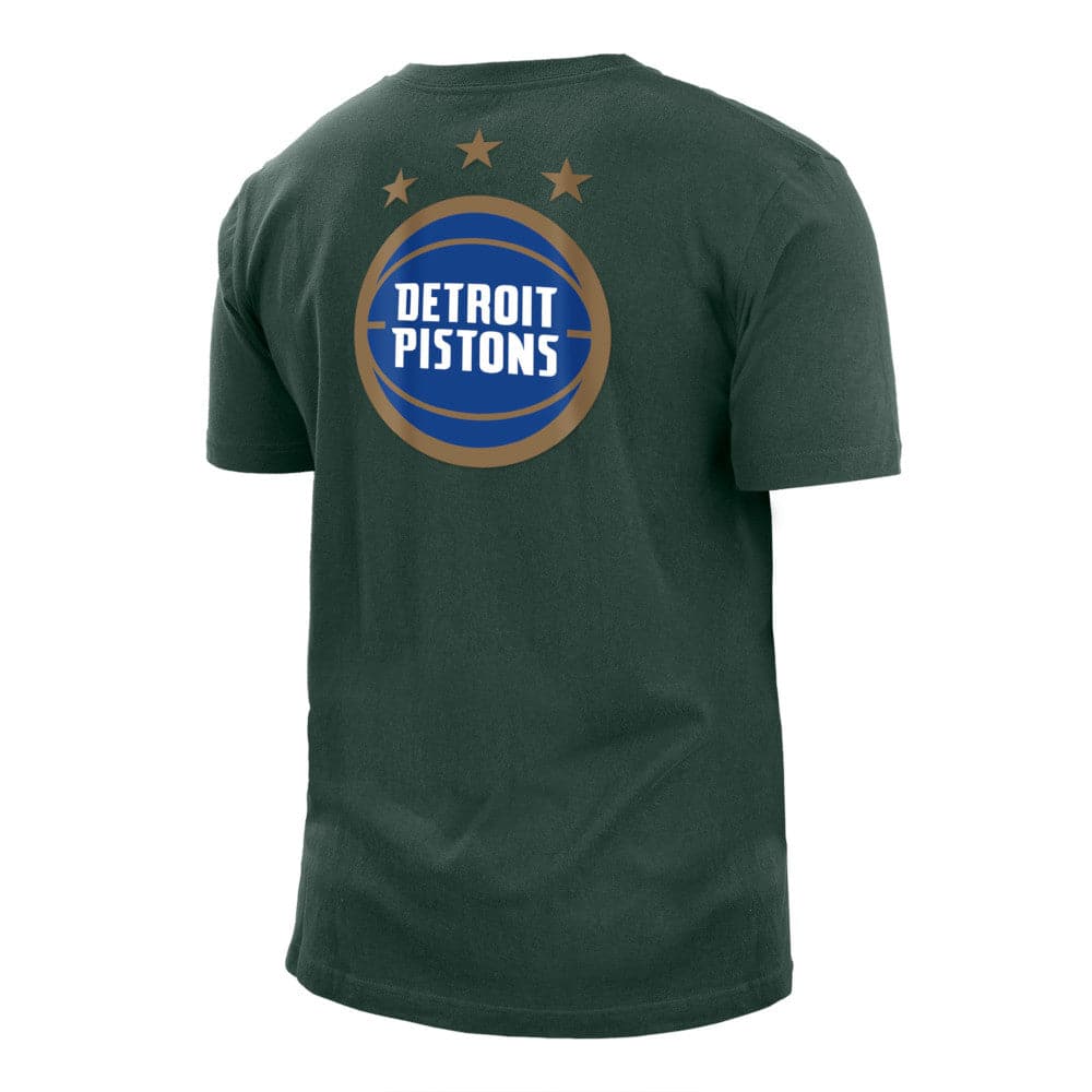 New Era T-Shirts Detroit Pistons New Era NBA 22-23 City Edition T-Shirt - Green