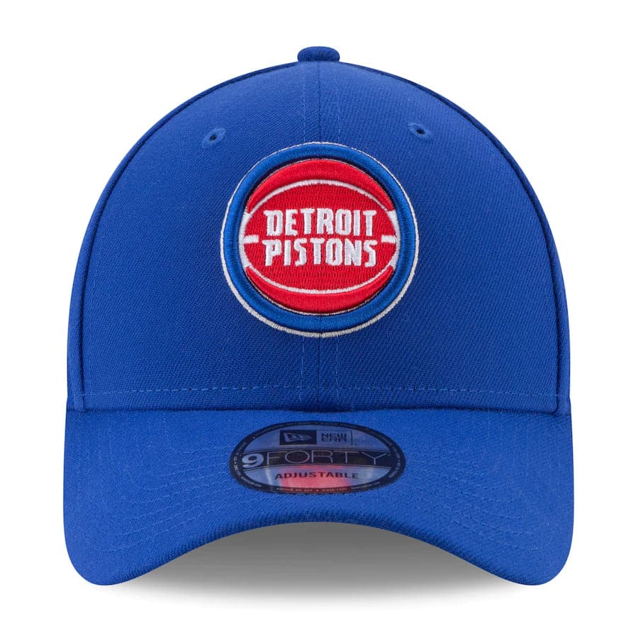 New Era Caps Detroit Pistons New Era NBA Team 9FORTY Snapback Hat - Blue