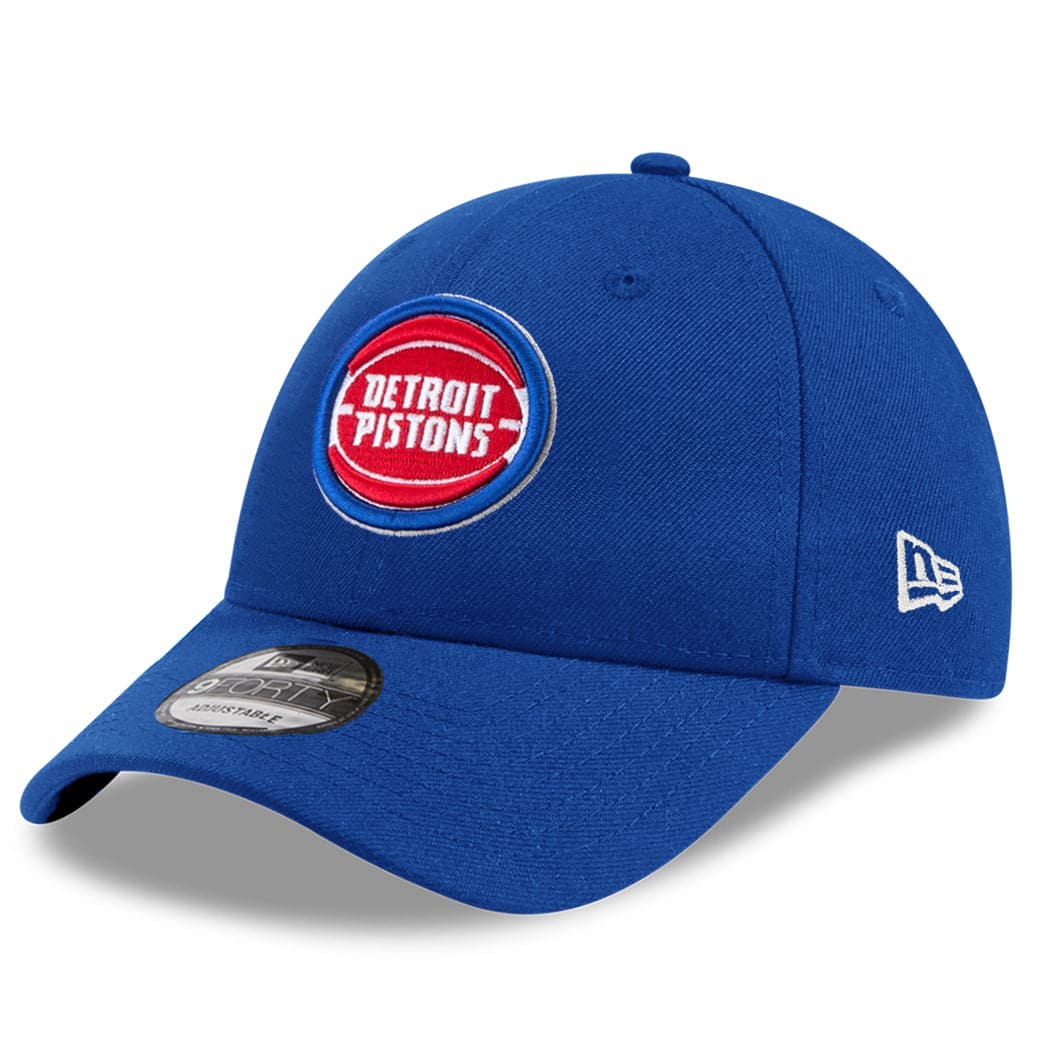 New Era Caps Detroit Pistons New Era NBA Team 9FORTY Snapback Hat - Blue
